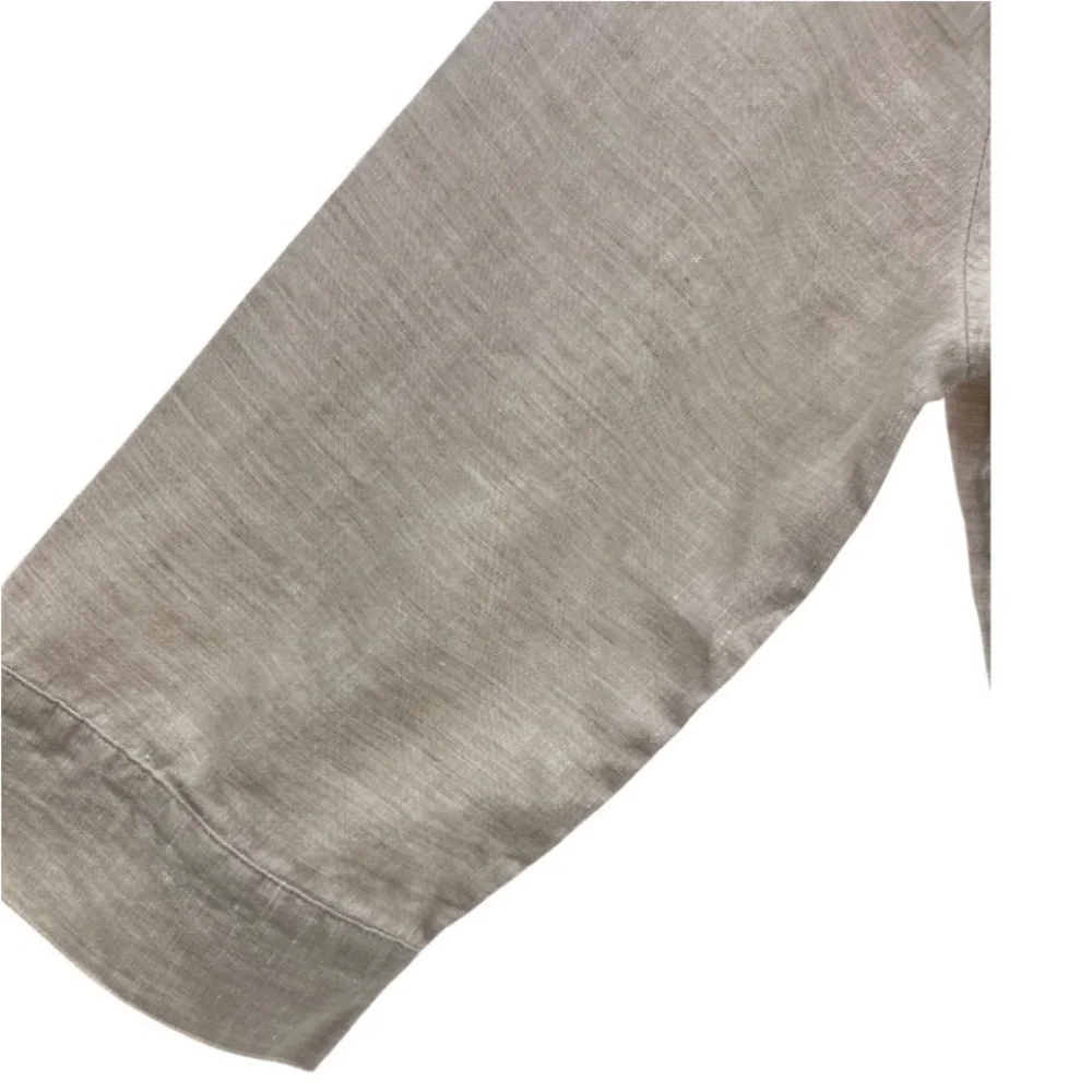 Chico’s NW/OT size 3 100% linen  button up shirt - Picture 2 of 3